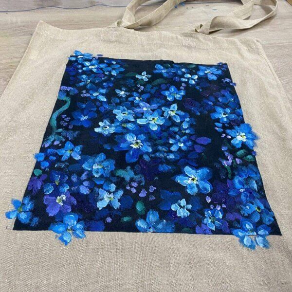 Taller per pintar la teva ToteBag de tela a La Maleta Creativa Lleida